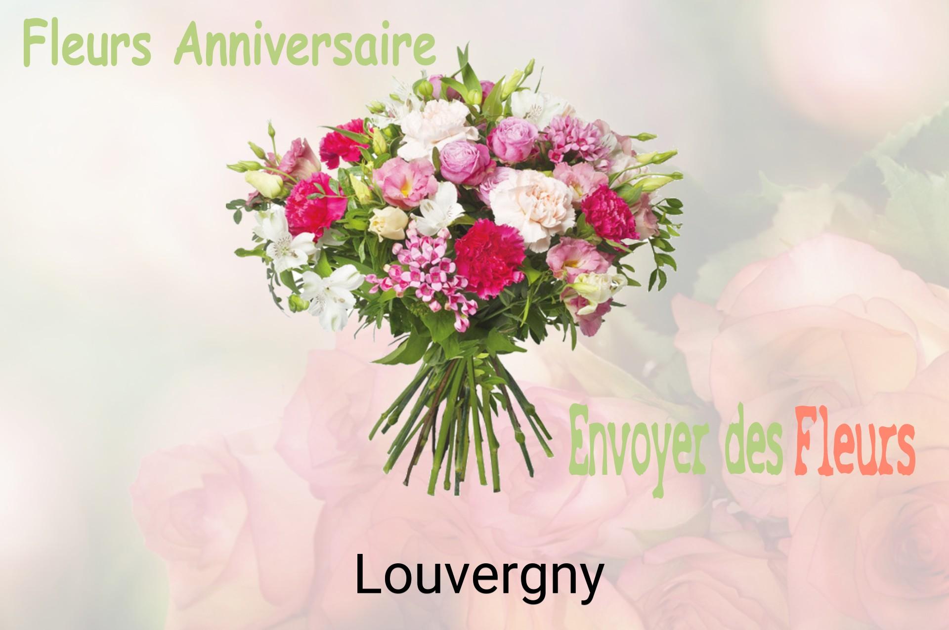 Bouquet de fleurs d’anniversaire livré à Louvergny